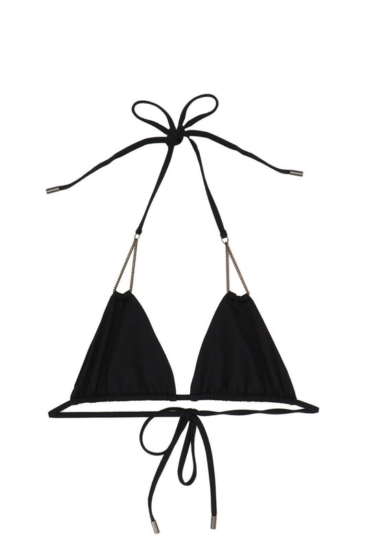 Saint Laurent Women Triangle Bikini Top