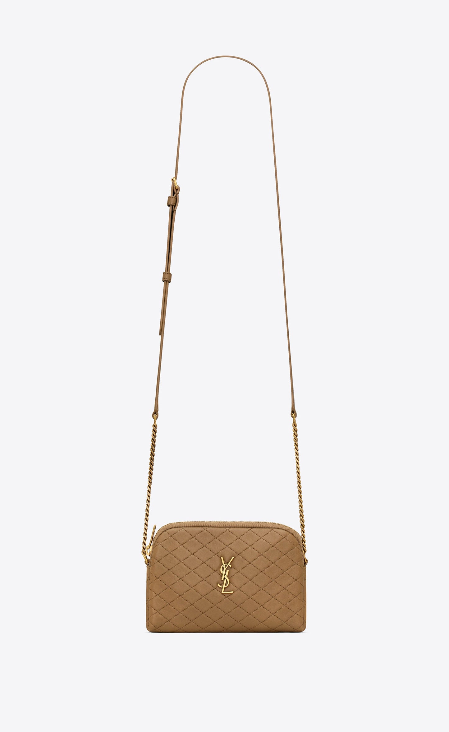 Saint Laurent Women Mini Gaby Quilted Leather Shoulder Bag