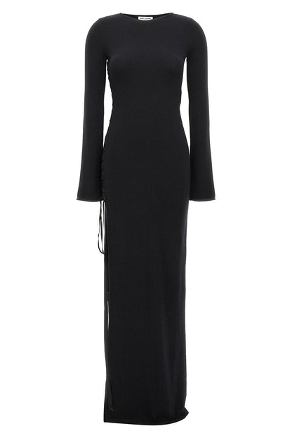 Saint Laurent Women Long Wool Dress