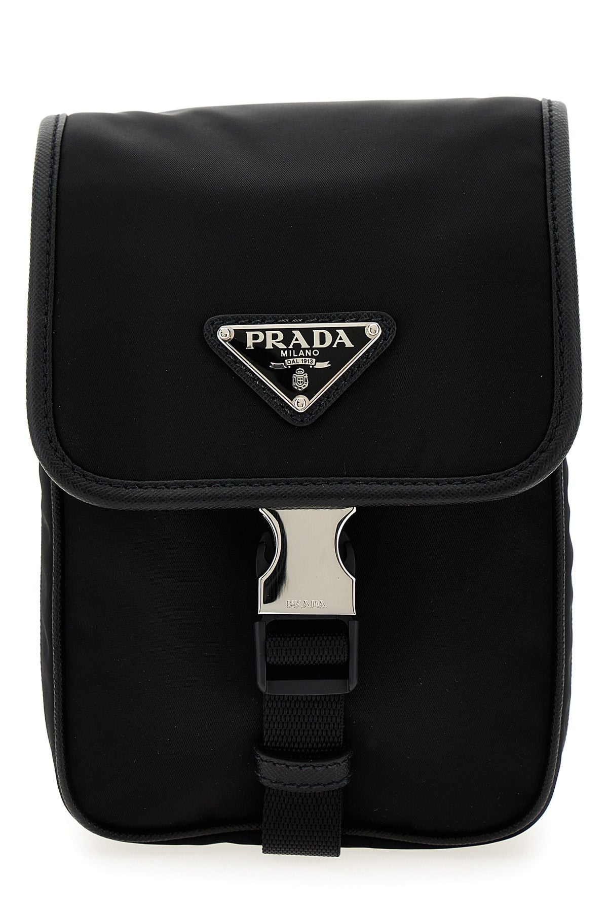 Prada Women Re-Nylon Logo Crossbody Bag