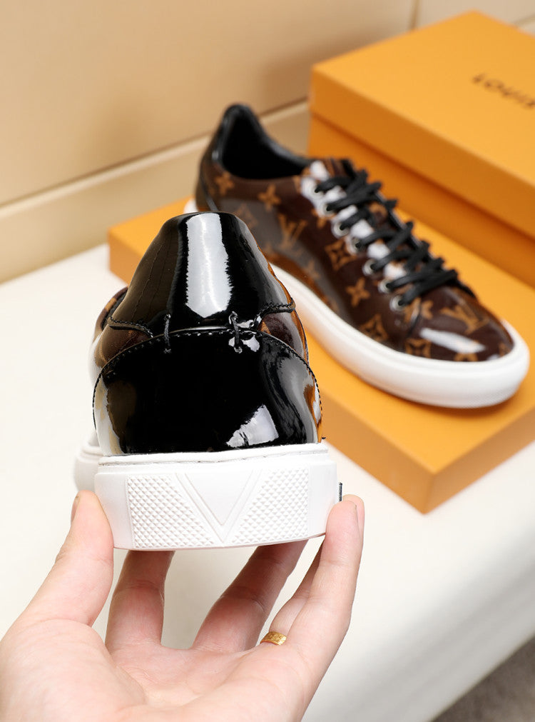 The Bags Vibe - Louis Vuitton Low LWnogram Brown Breathable Sneaker