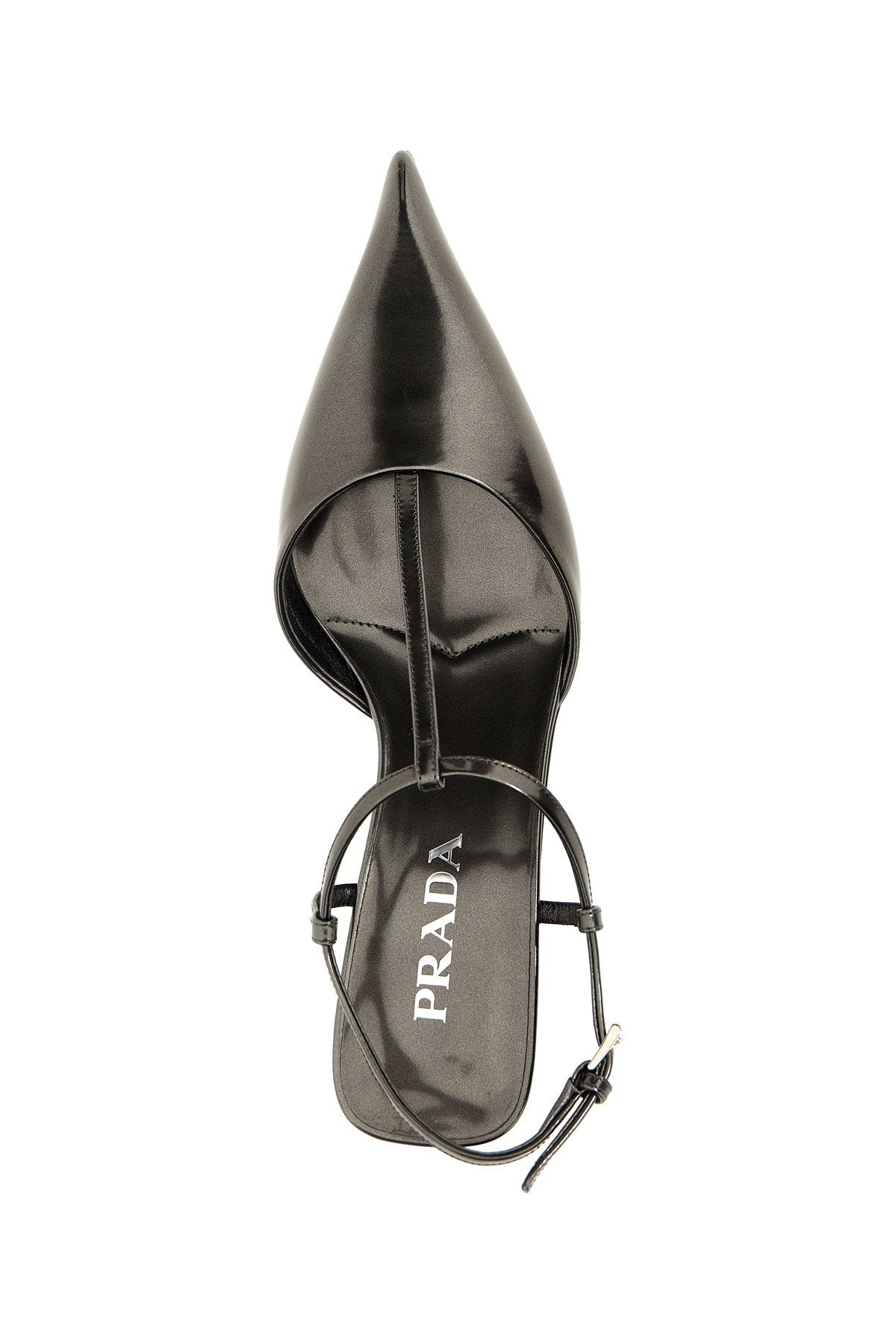 Prada Women Laminated Patent Leather Pumps