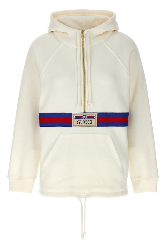 Gucci Women Web Tape Hoodie