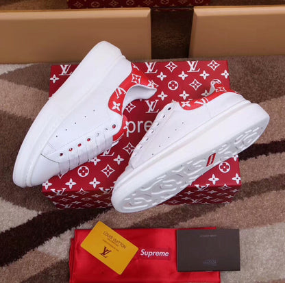 The Bags Vibe - Louis Vuitton AC Sup Red White Sneaker