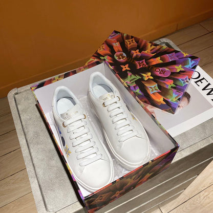 The Bags Vibe - Louis Vuitton Time Out White Sneaker