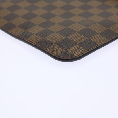 LOUIS VUITTON Damier Ebene Neverfull MM Pouch Accessory Pouch LV Auth ep1112