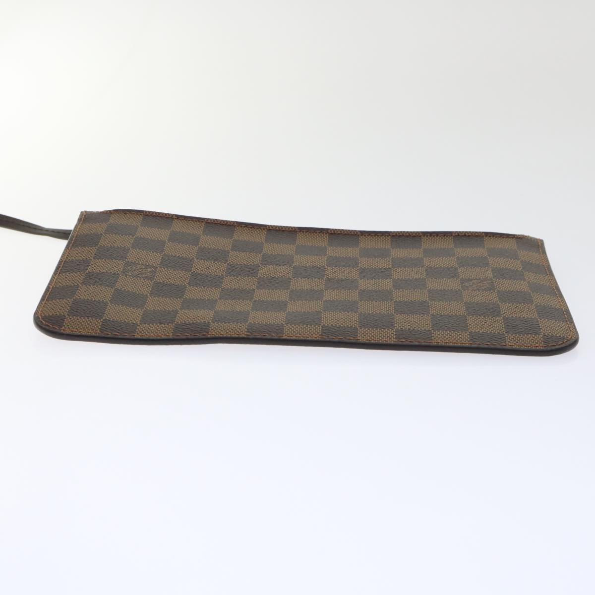 LOUIS VUITTON Damier Ebene Neverfull MM Pouch Accessory Pouch LV Auth ep1112