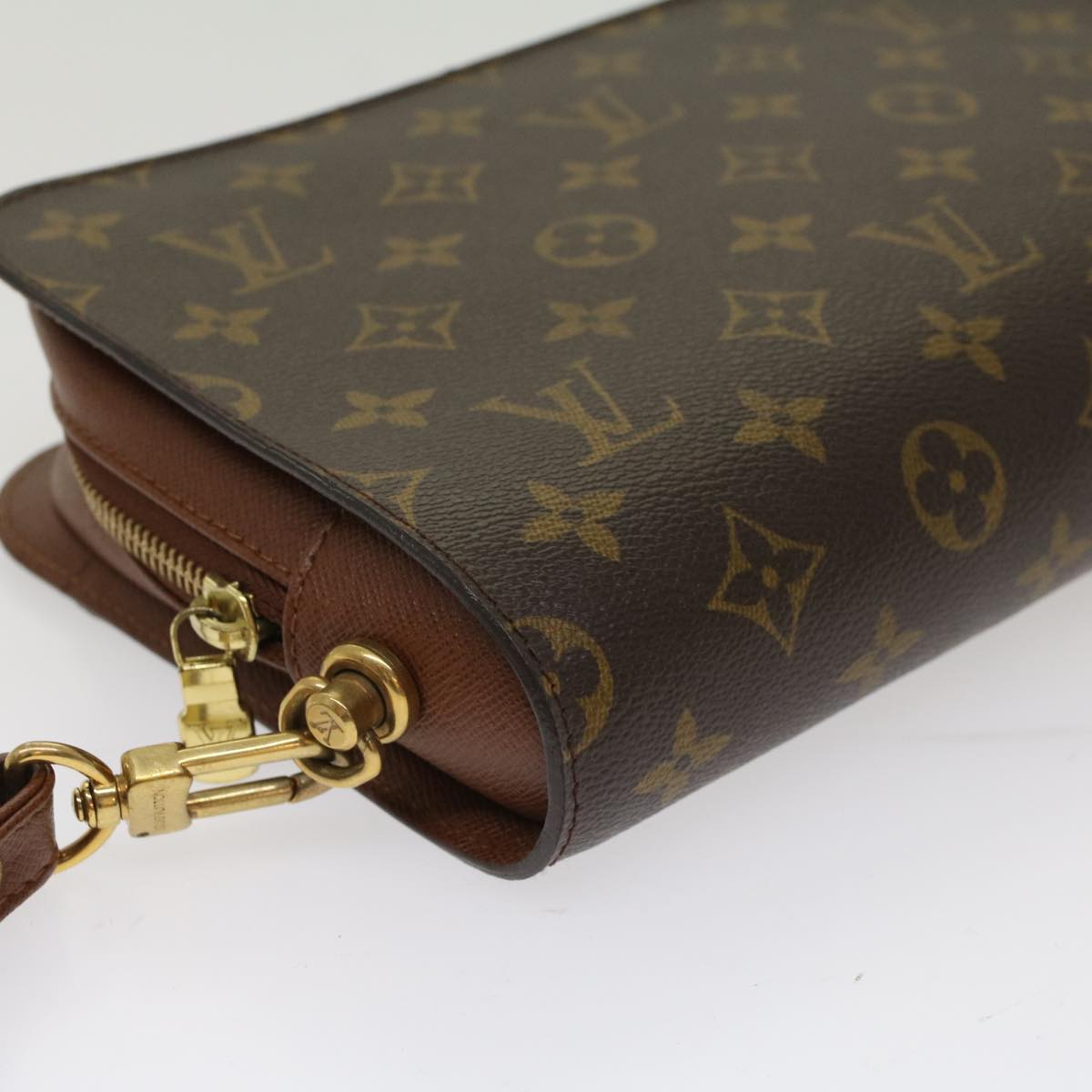 LOUIS VUITTON Monogram Orsay Clutch Bag M51790 LV Auth ep1234