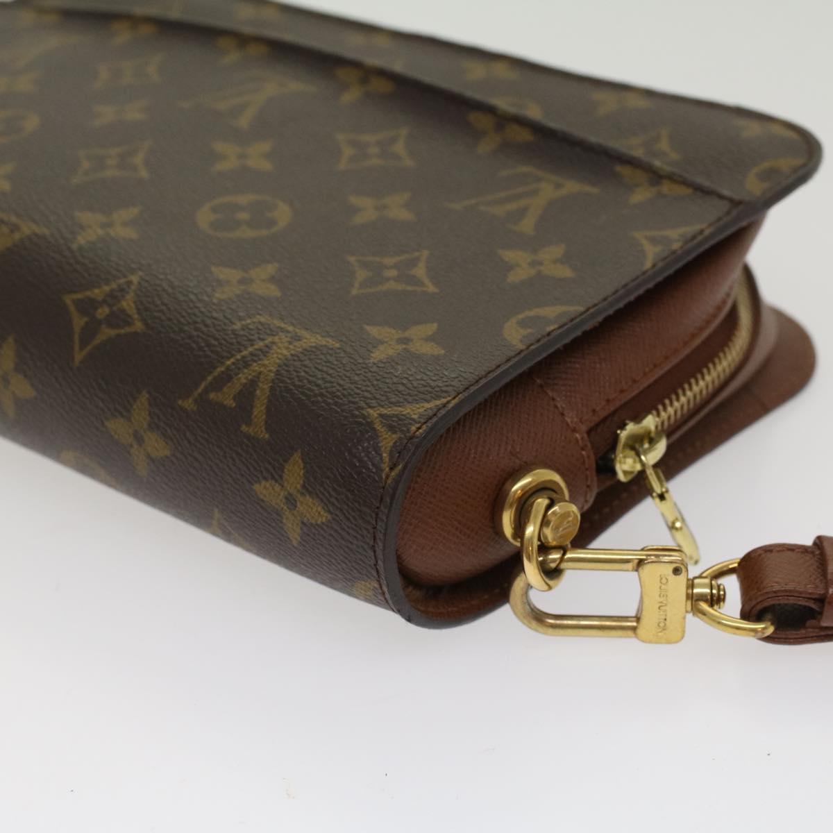 LOUIS VUITTON Monogram Orsay Clutch Bag M51790 LV Auth ep1234