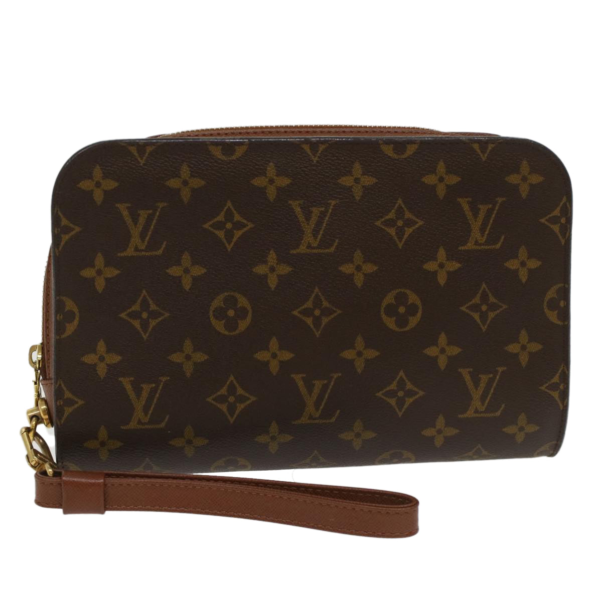 LOUIS VUITTON Monogram Orsay Clutch Bag M51790 LV Auth ep1234