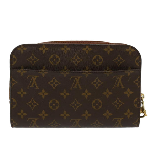 LOUIS VUITTON Monogram Orsay Clutch Bag M51790 LV Auth ep1234