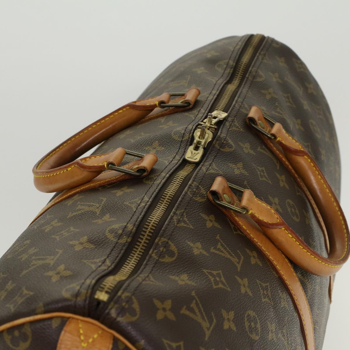 LOUIS VUITTON Monogram Keepall 50 Boston Bag M41426 LV Auth ep857