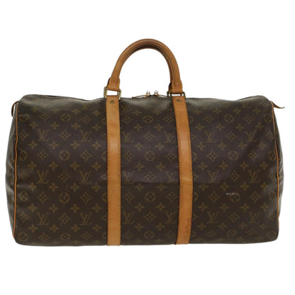 LOUIS VUITTON Monogram Keepall 50 Boston Bag M41426 LV Auth ep860