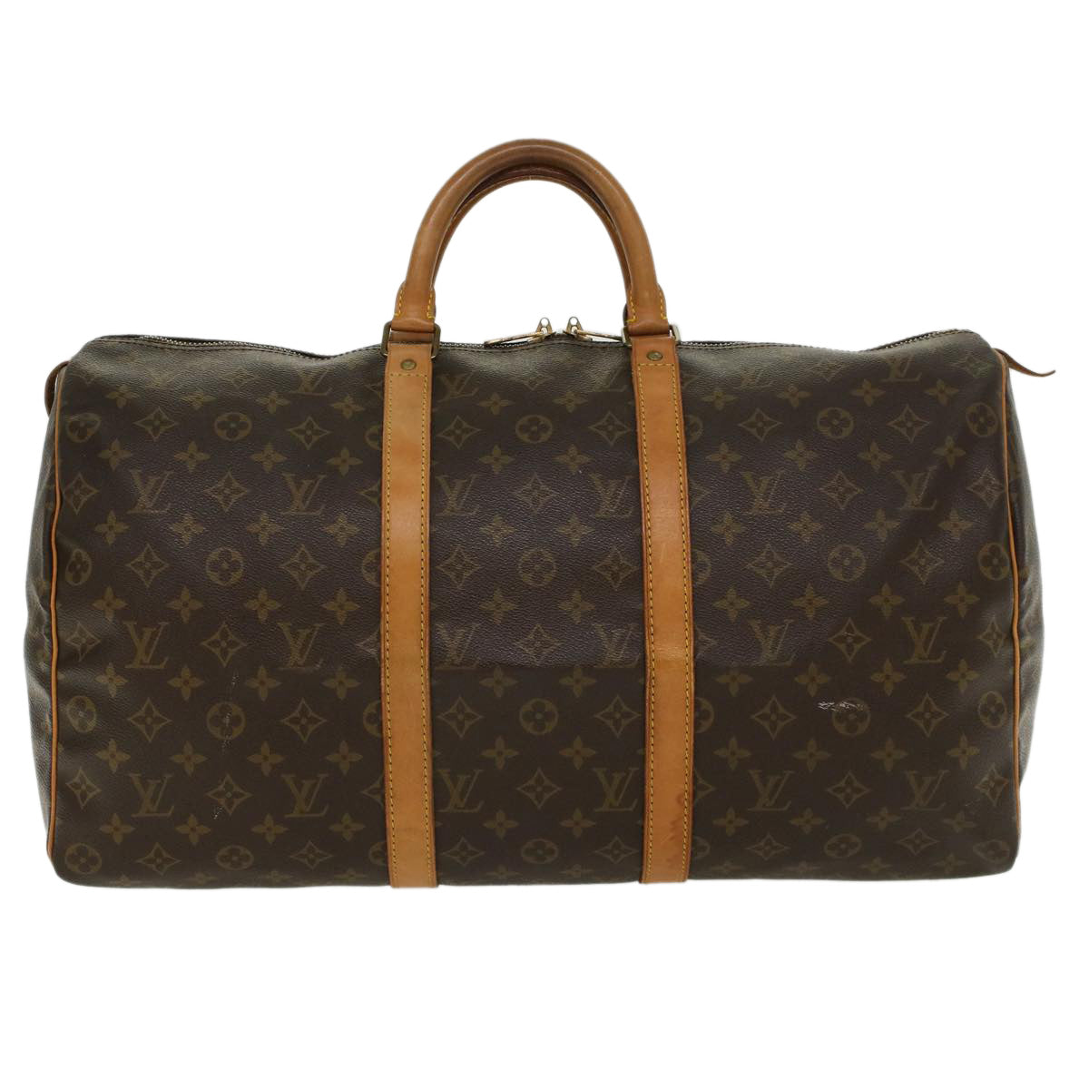 LOUIS VUITTON Monogram Keepall 50 Boston Bag M41426 LV Auth ep860