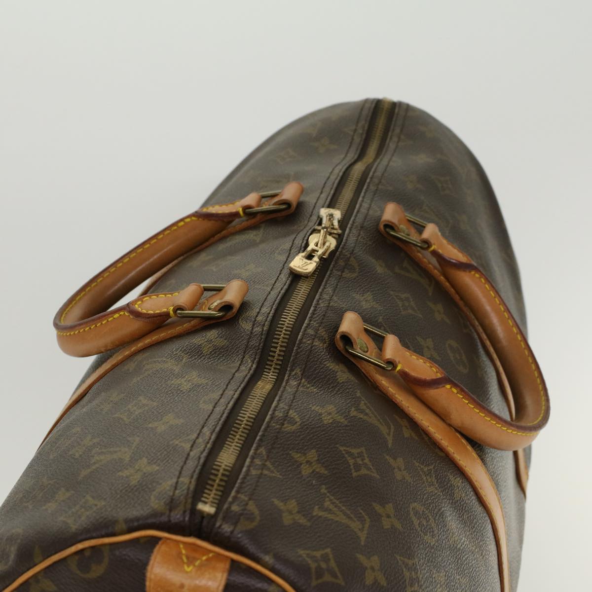 LOUIS VUITTON Monogram Keepall 50 Boston Bag M41426 LV Auth ep860