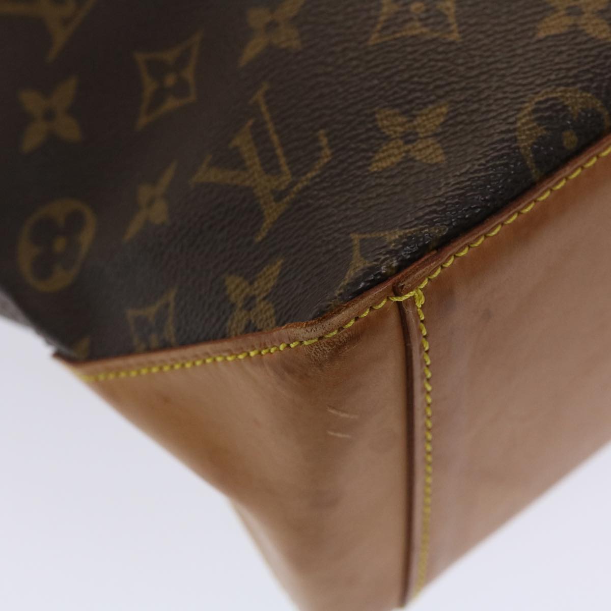 LOUIS VUITTON Monogram Cabas Piano Tote Bag M51148 LV Auth ep957