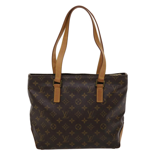 LOUIS VUITTON Monogram Cabas Piano Tote Bag M51148 LV Auth ep957