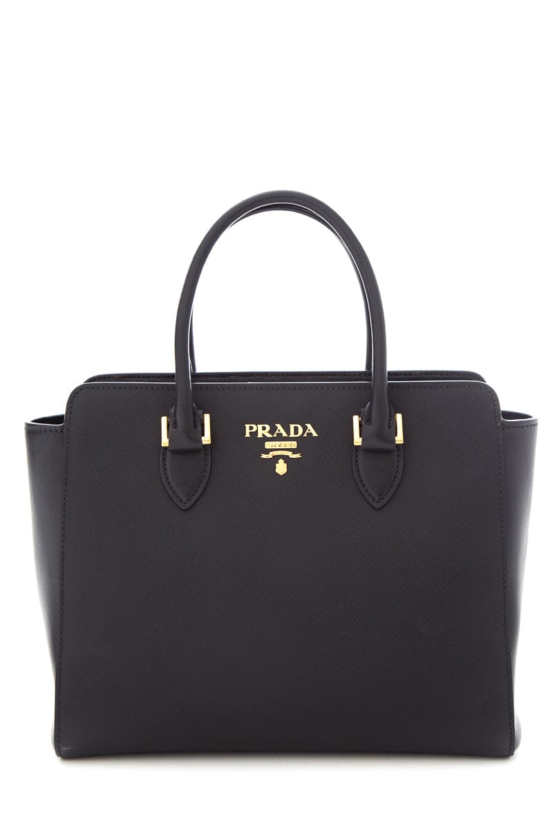 Prada Black Saffiano Leather Handbag