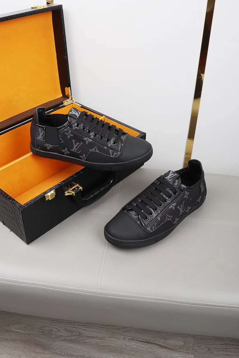 The Bags Vibe - Louis Vuitton Match Up Black Sneaker