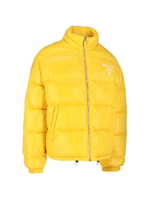 Prada Men Down Jacket With Logo