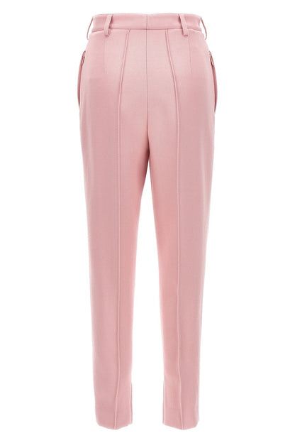 Prada Women Gabardine Nattè Trousers