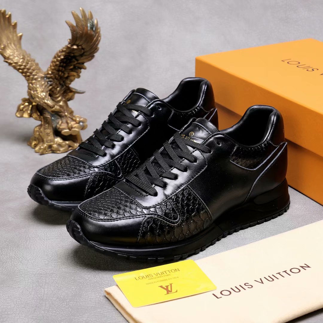 The Bags Vibe - Louis Vuitton Run Away Low Top Black Sneaker