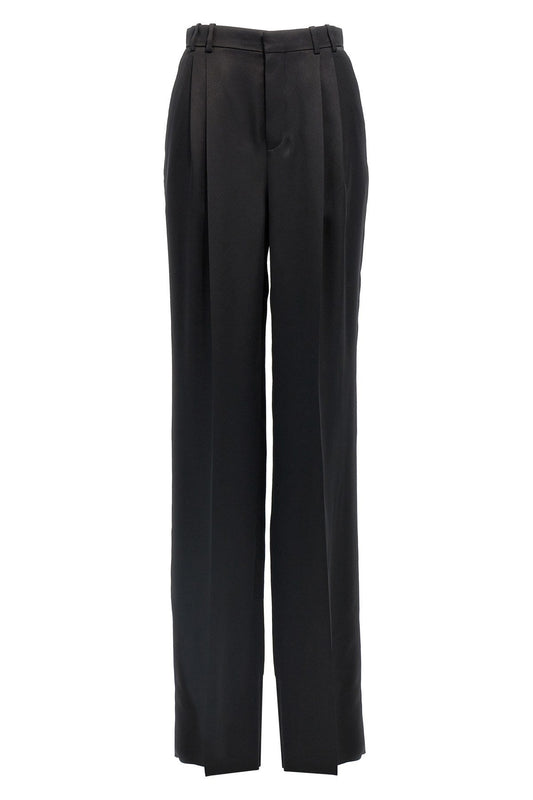 Saint Laurent Women Satin Pants