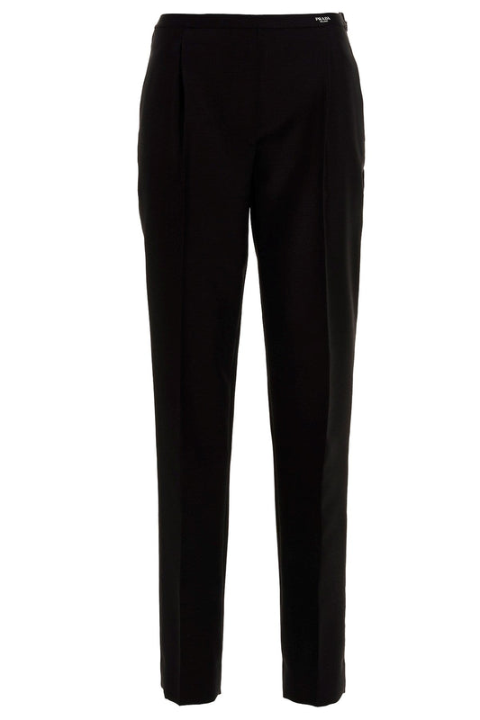 Prada Women Mohair Wool Pants