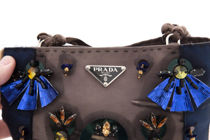 Prada Black Silk Handbag