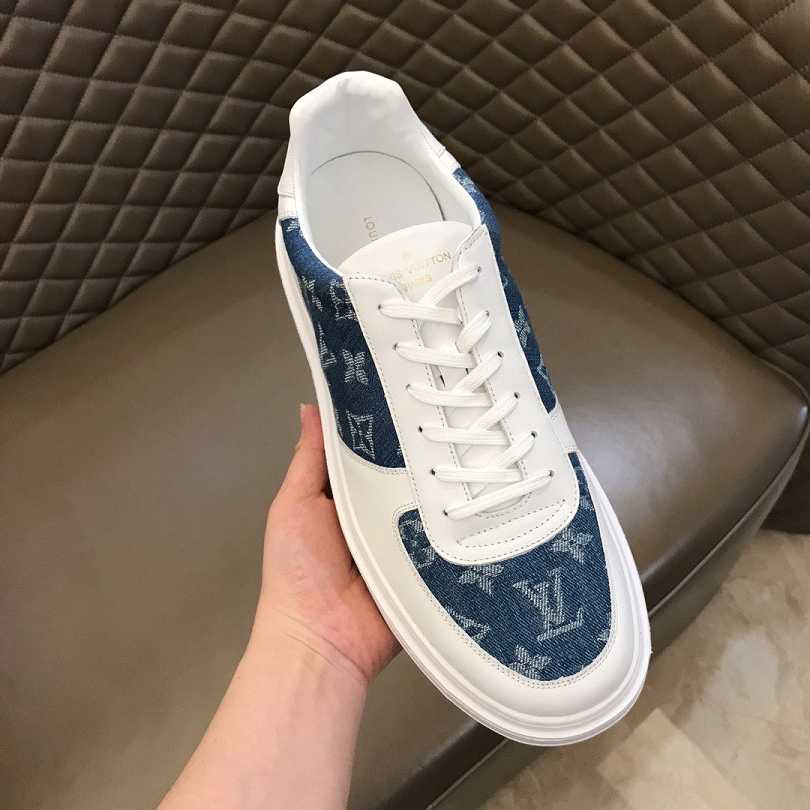 The Bags Vibe - Louis Vuitton Beverly Hills Blue Sneaker