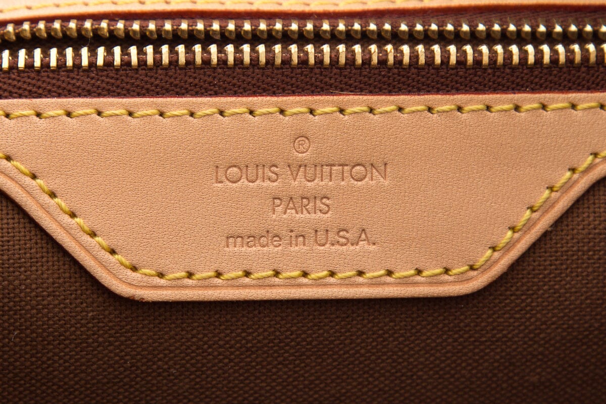 Louis Vuitton Brown Monogram Batignolles Horizontal Handbag