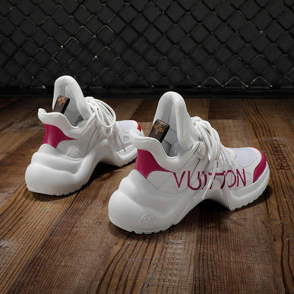 The Bags Vibe - Louis Vuitton Archlight White Pink Sneaker