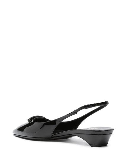 Prada Women Patent Leather Slingback Pumps