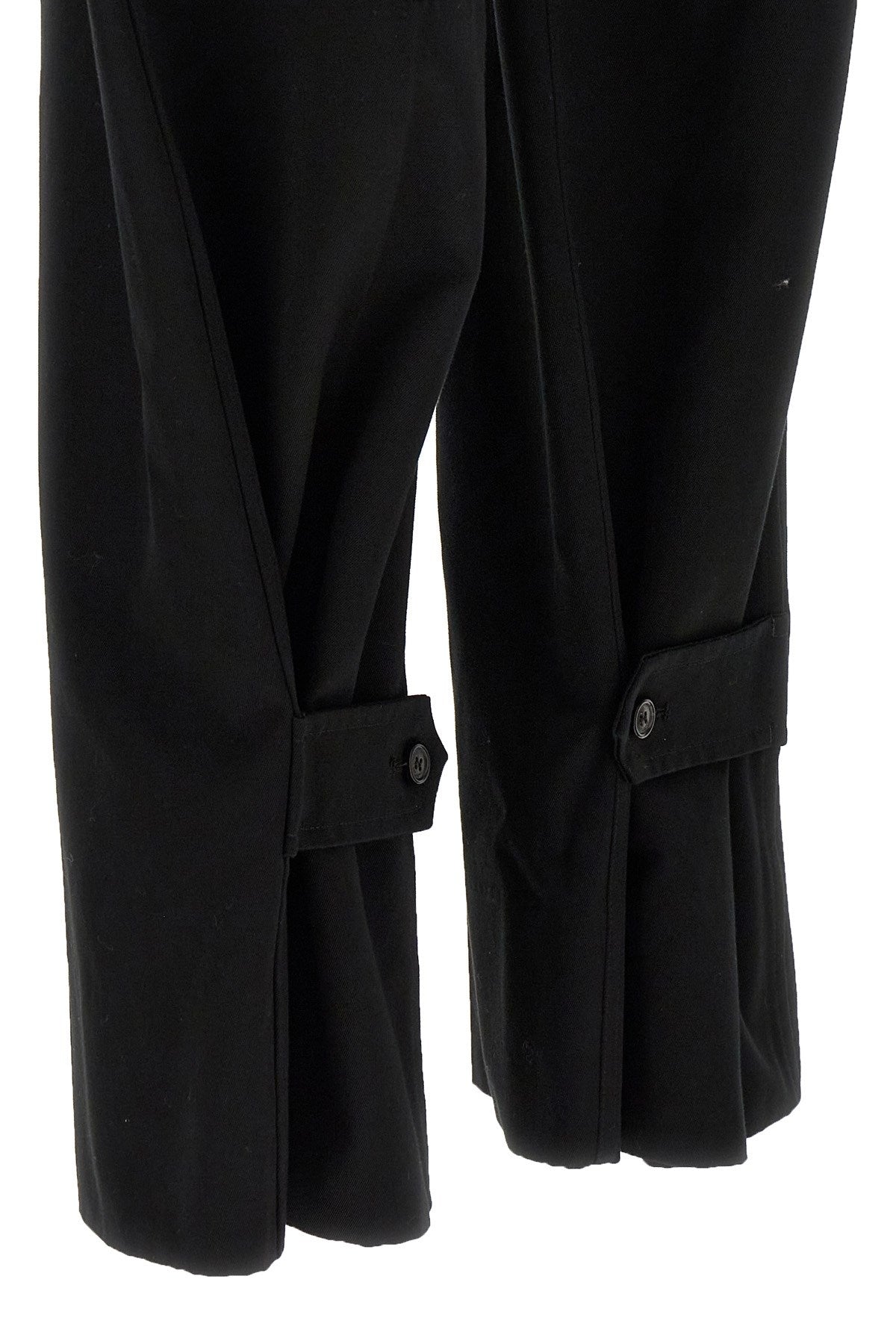 Saint Laurent Women Gabardine Cargo Pants