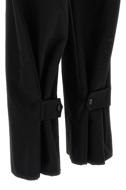 Saint Laurent Women Gabardine Cargo Pants