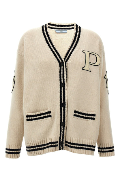 Prada Women Cardigan Patches