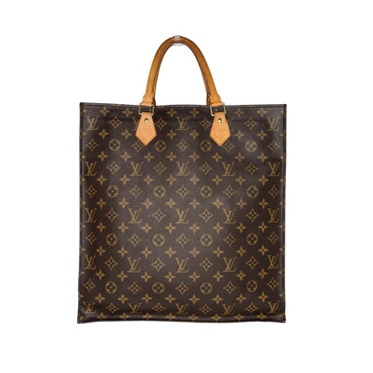 Louis Vuitton Vintage Monogram Canvas Sac Plat Tote