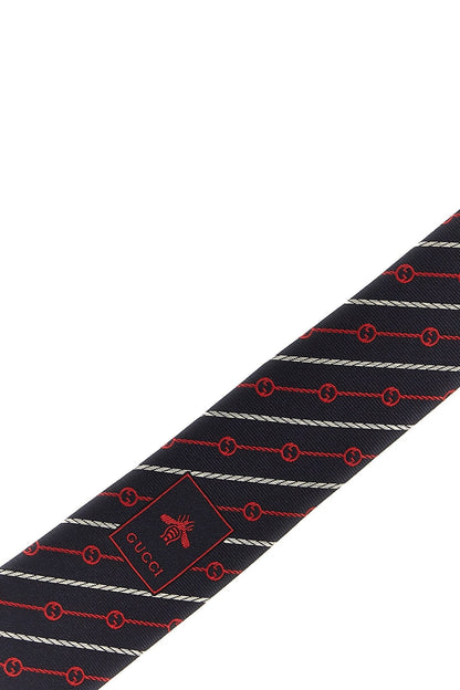 Gucci Men 'Incrocio Gg Tondo' Tie