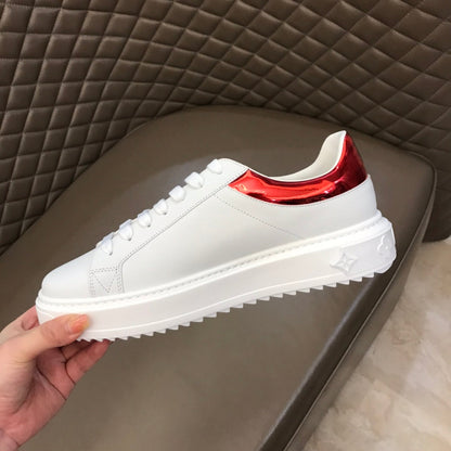 The Bags Vibe - Louis Vuitton Time Out Red White Sneaker