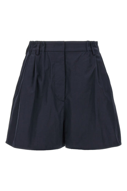 Prada Women Poplin Shorts