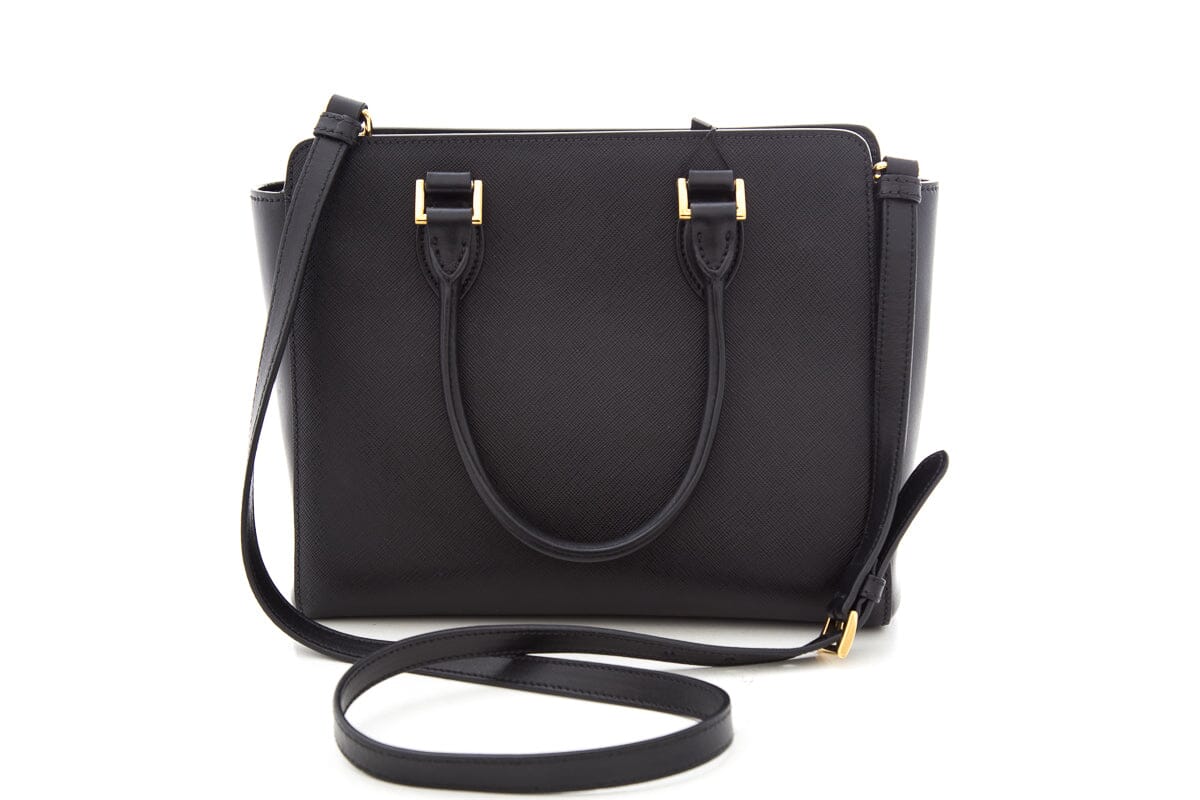 Prada Black Saffiano Leather Handbag