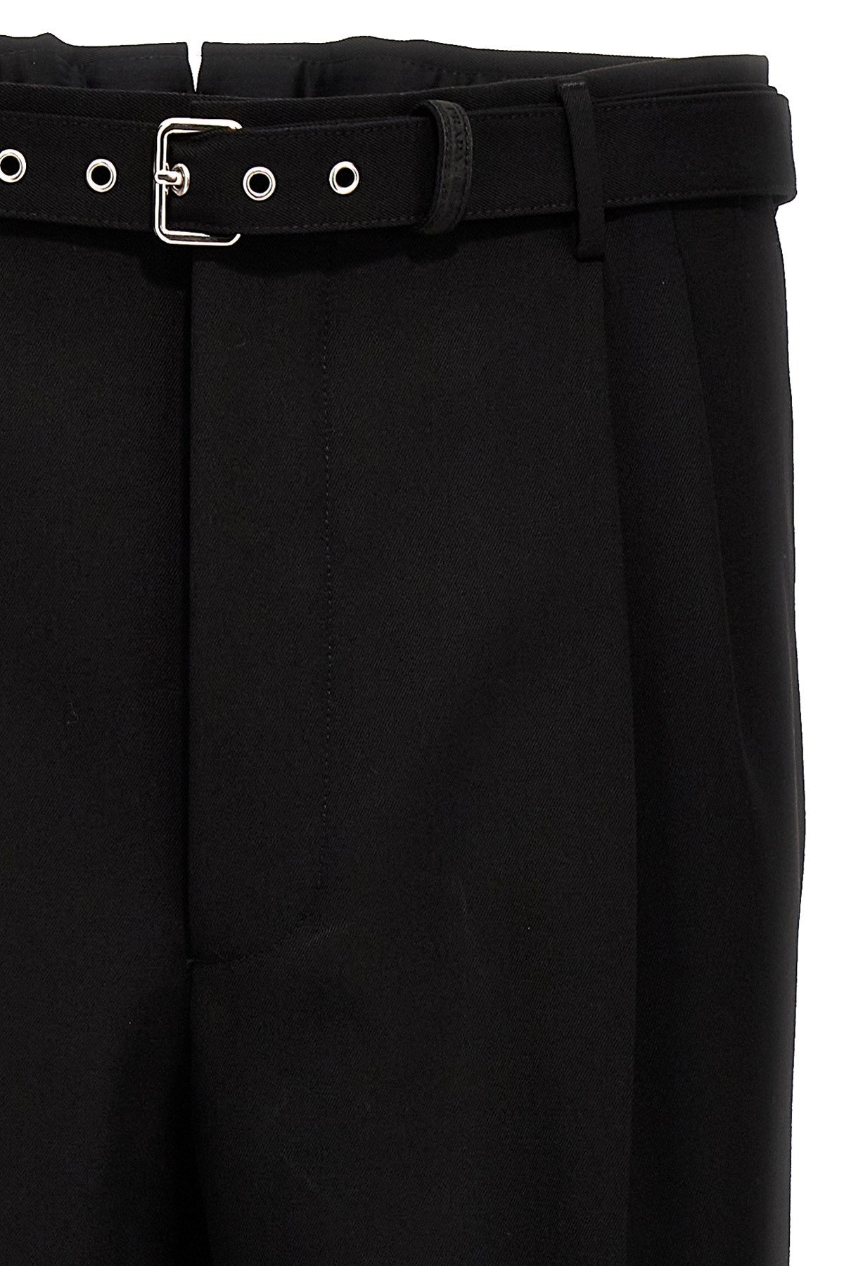 Prada Men Wool Tailored Trousers