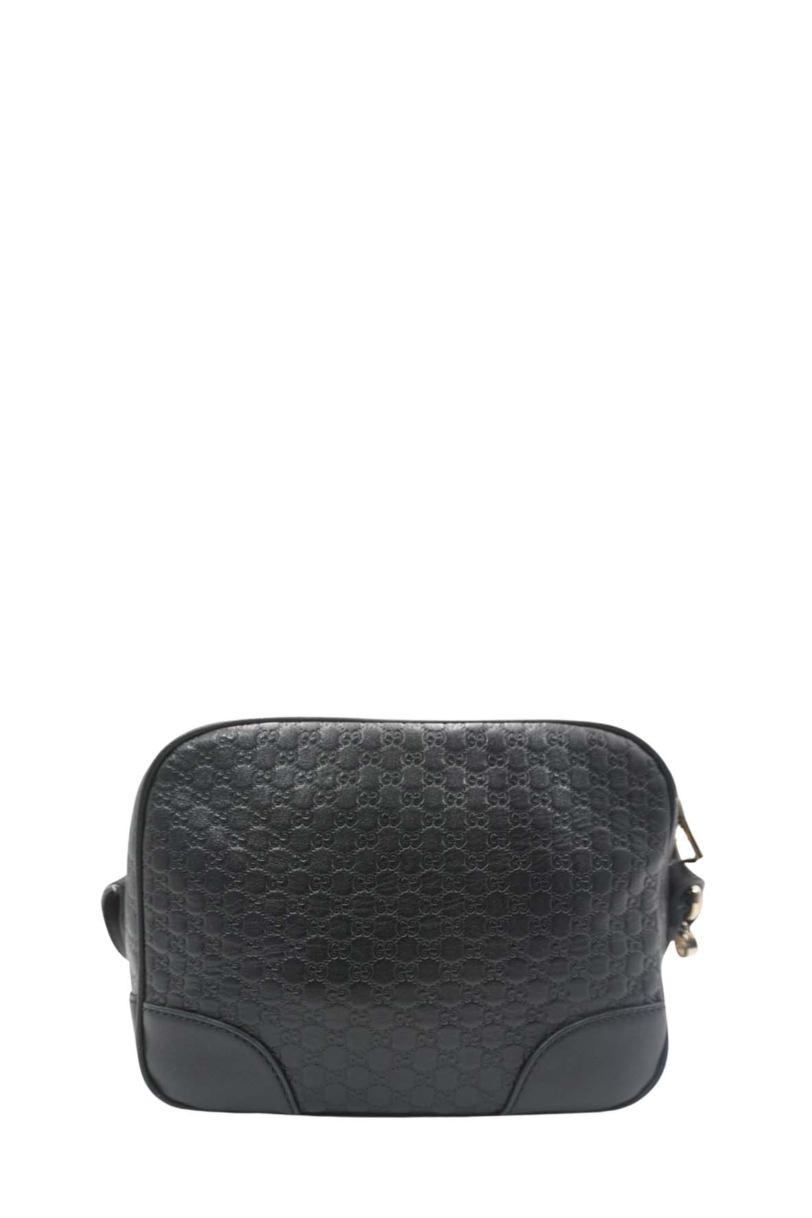 Microguccissima Bree Crossbody Bag Black