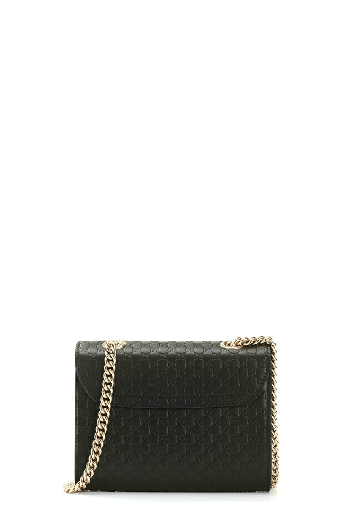 Microguccissima Mini Emily Bag Black