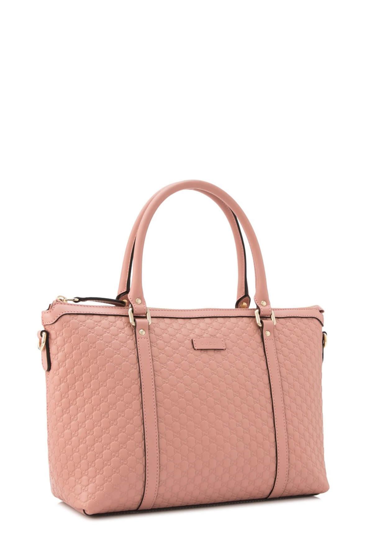 Microguccissima Top Handle Bag Pink