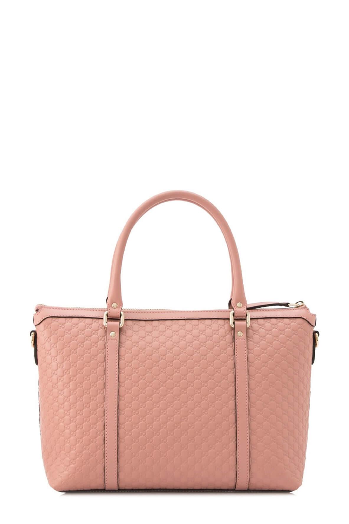 Microguccissima Top Handle Bag Pink