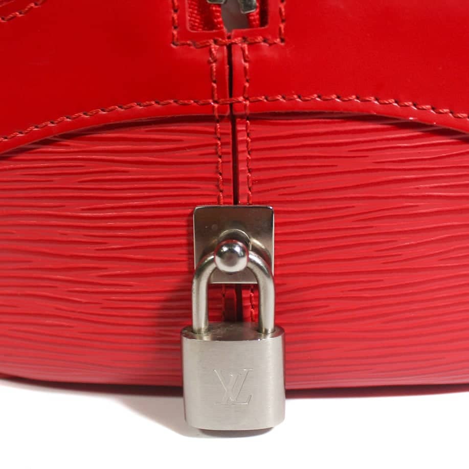 Louis Vuitton Bowling Montaigne PM Red Epi