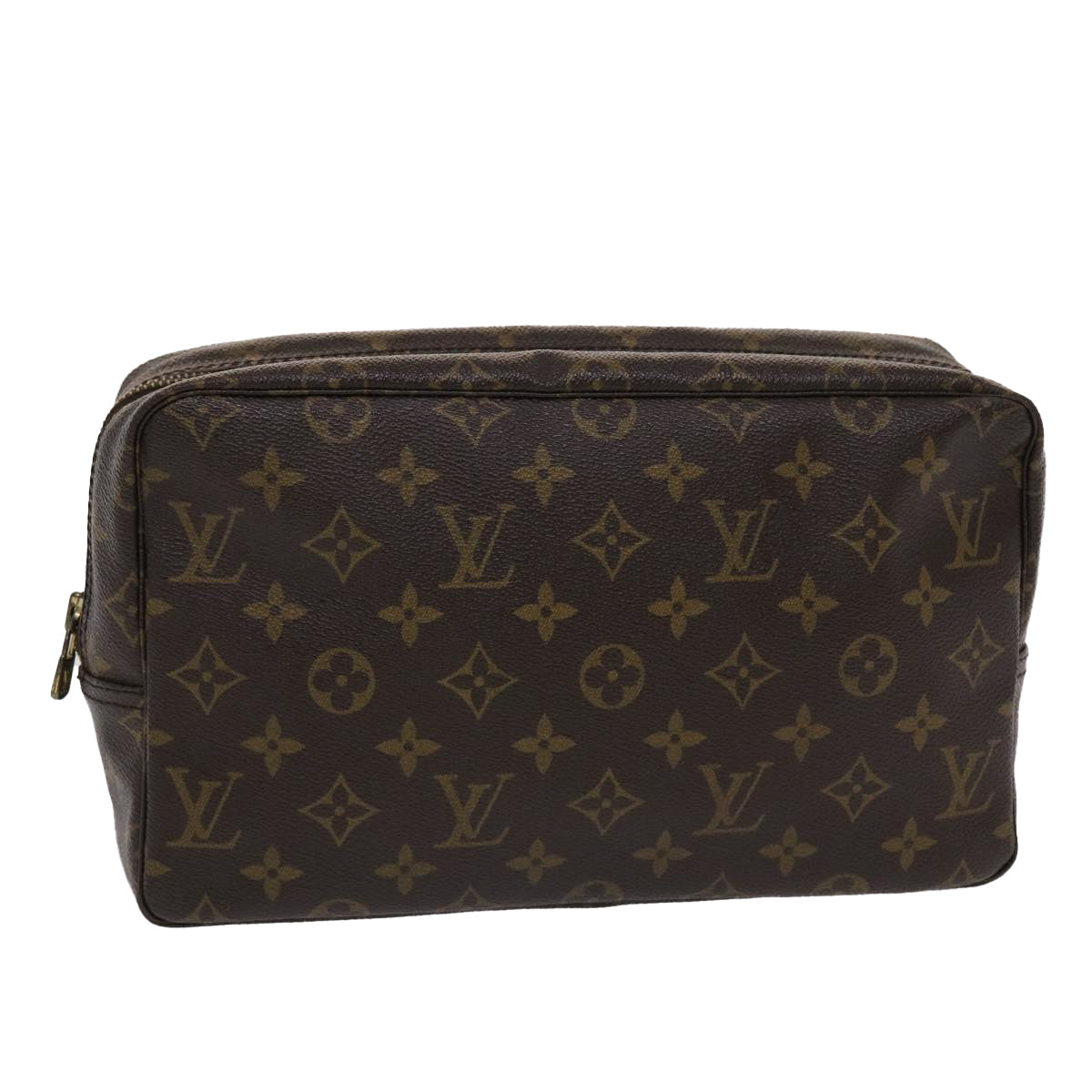 LOUIS VUITTON Monogram Trousse Toilette 28 Clutch Bag M47522 LV Auth hk769