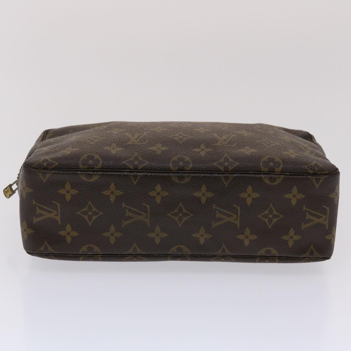 LOUIS VUITTON Monogram Trousse Toilette 28 Clutch Bag M47522 LV Auth hk769