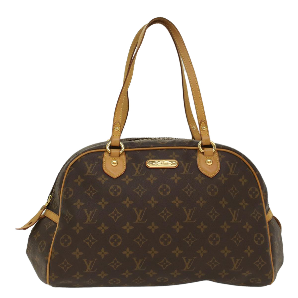 LOUIS VUITTON Monogram Montorgueil GM Shoulder Bag M95566 LV Auth hk791